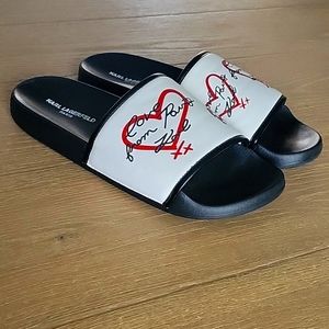 Karl Lagerfeld Ziva Slides sz10 EUC